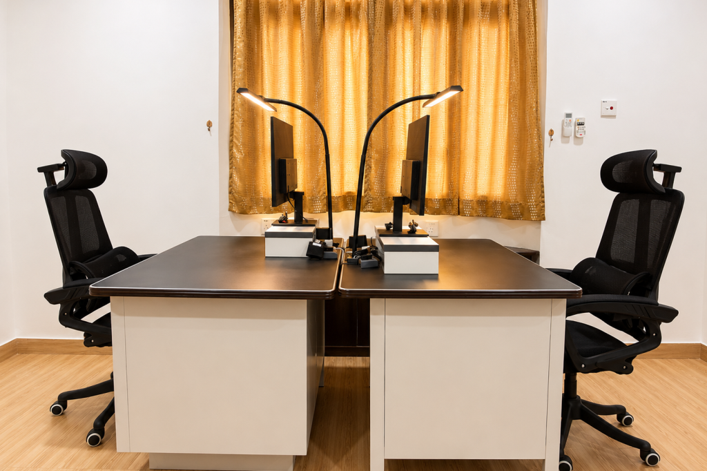 IMU accommodation Master Bedroom, study setup